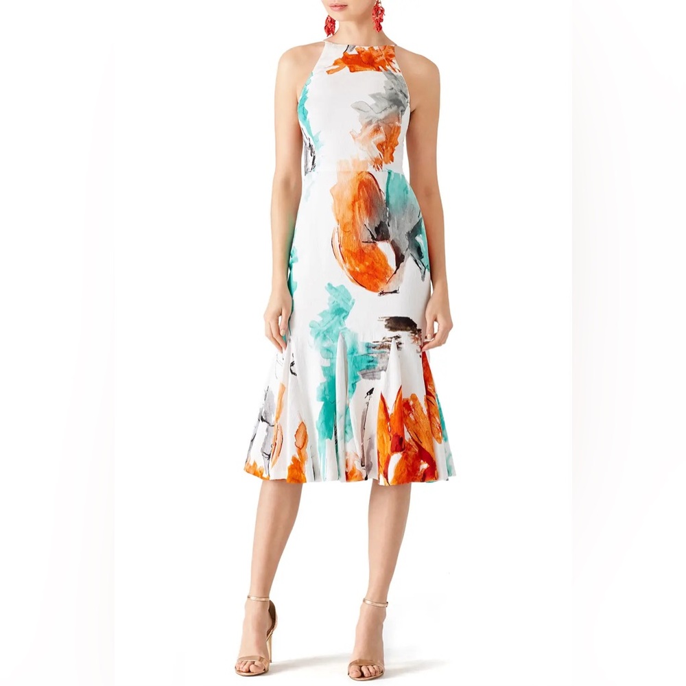 Silk Christian Siriano Dress